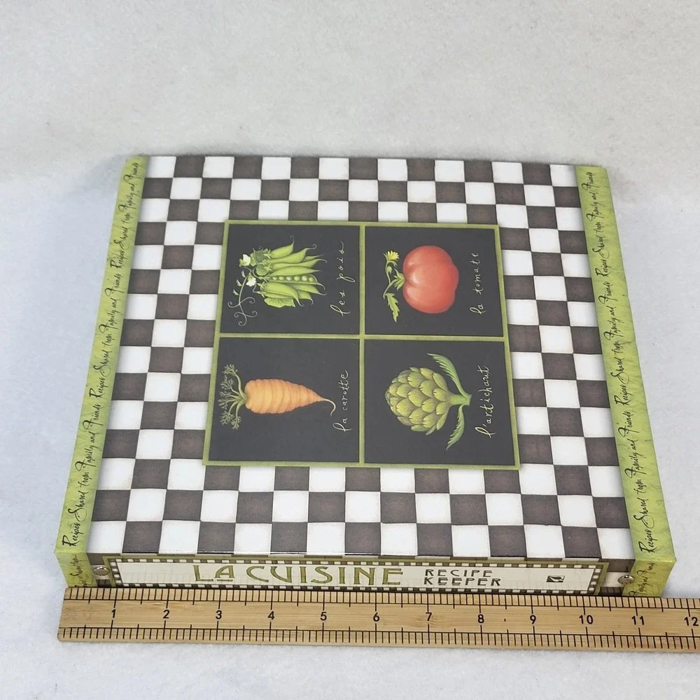 La Cuisine Recipe Keeper Binder New Seasons‎ French Kitchen Organizer